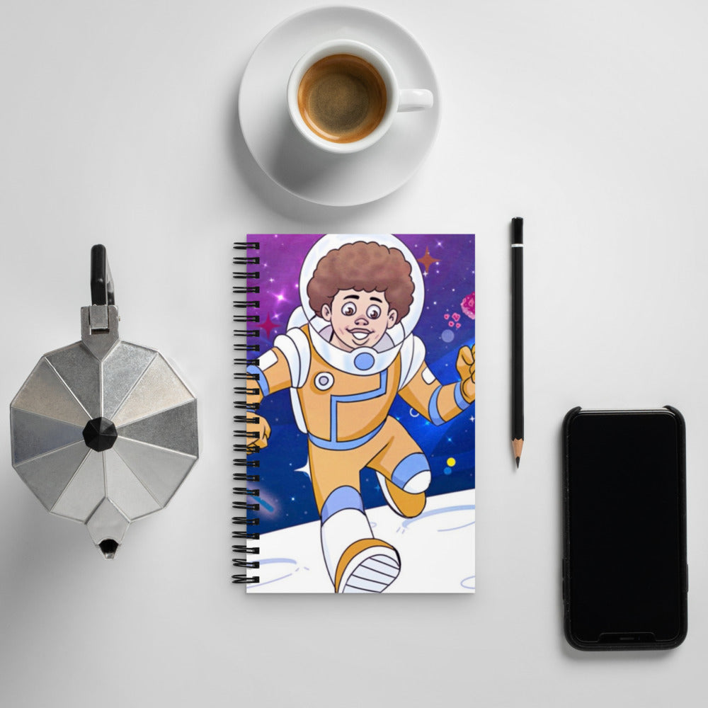 Astronaut Spiral Notebook